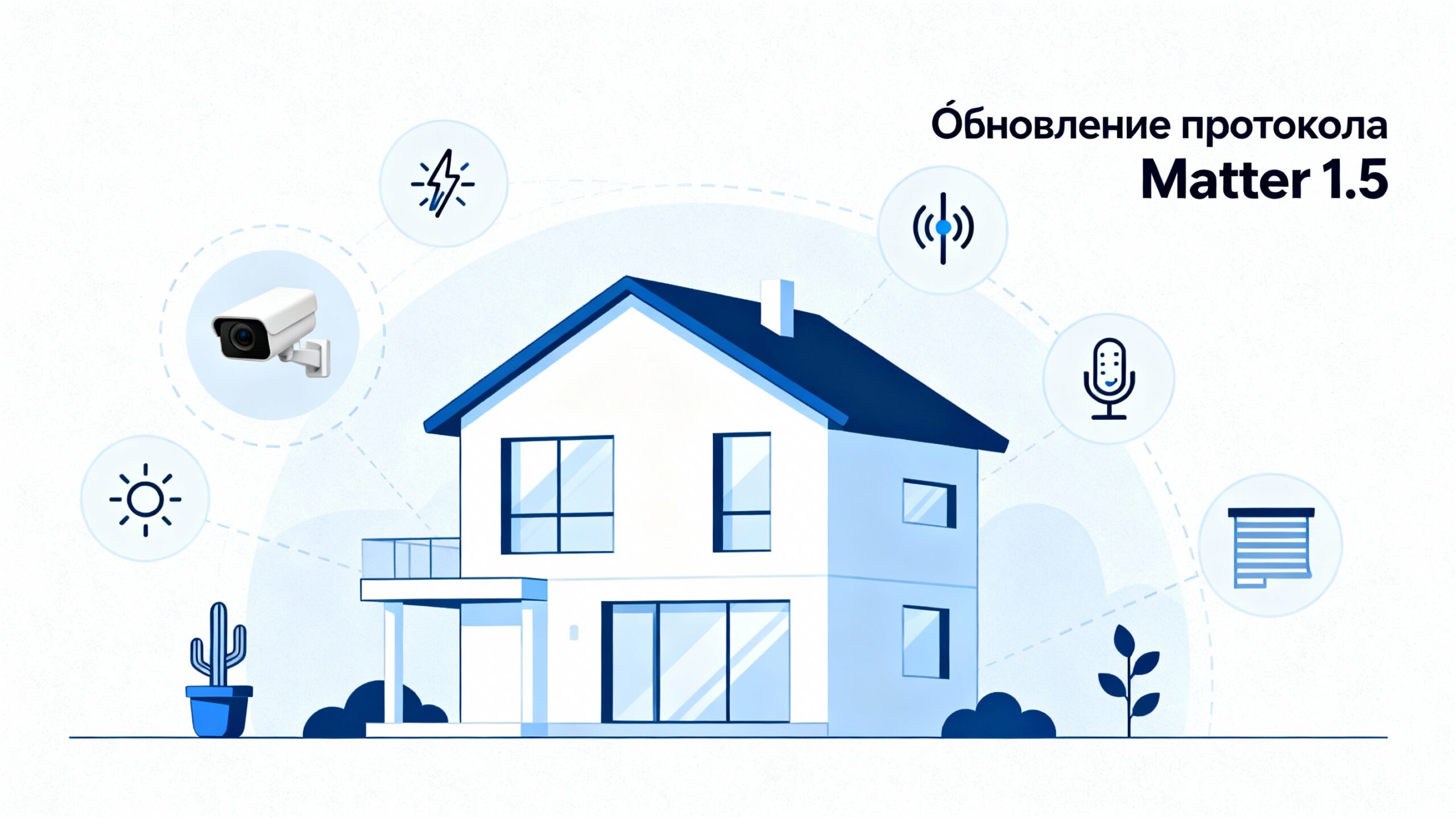 Обновление протокола Matter 1.5 добавляет умные камеры и не только