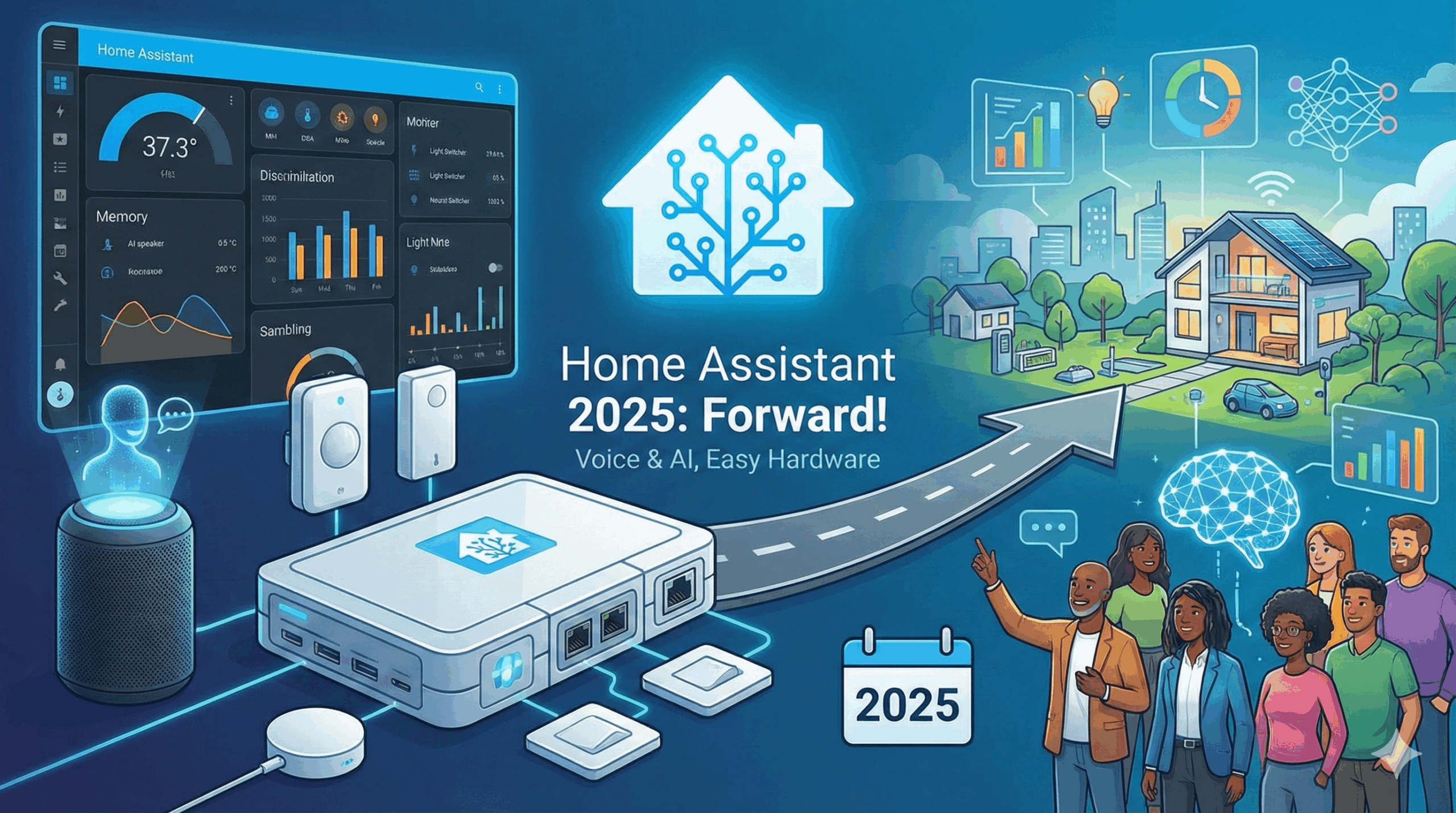 Эволюция Home Assistant в 2025 году: аналитический отчет о развитии платформы