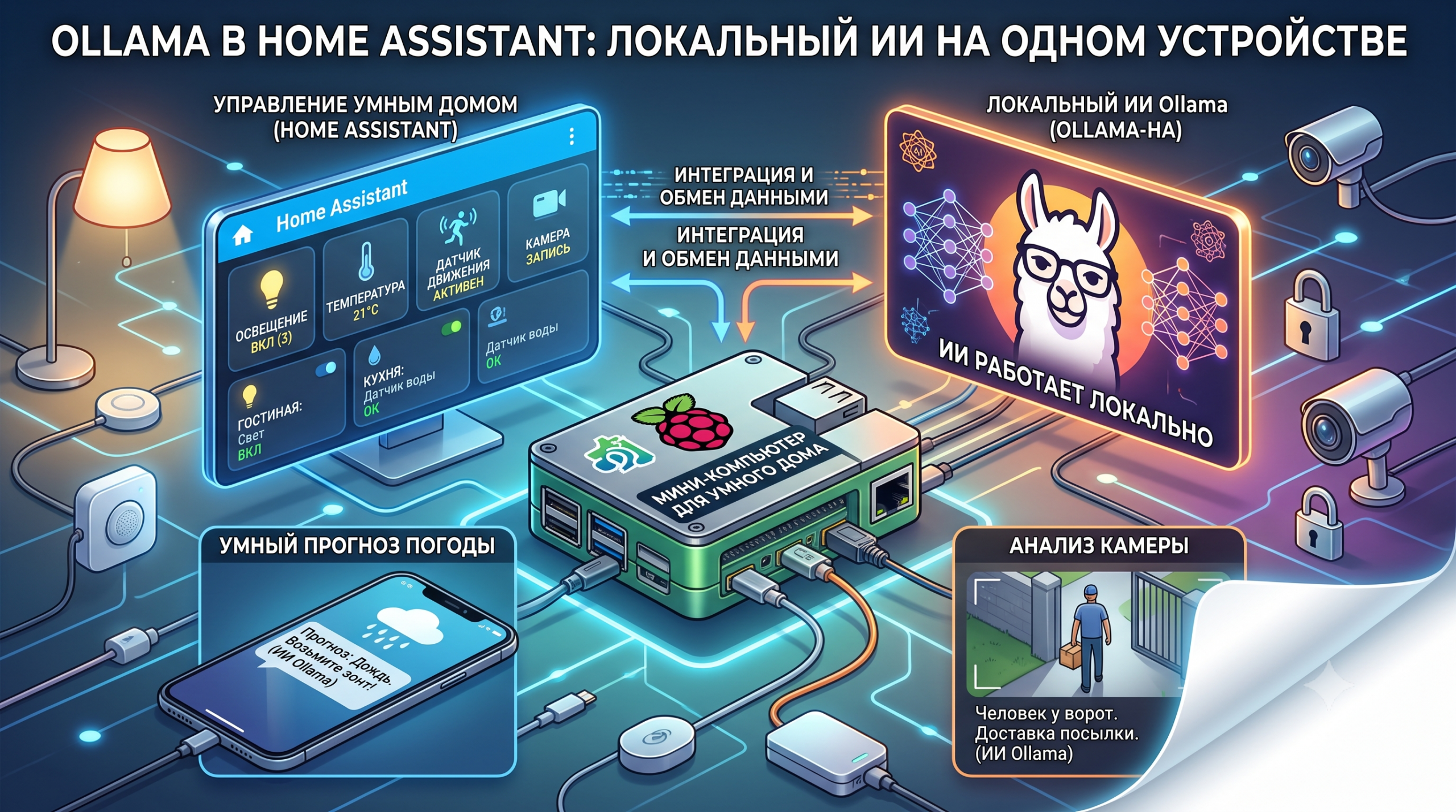 Ollama в Home Assistant теперь невероятно прост с ollama-ha